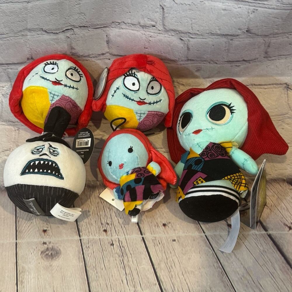 Disney Nightmare Before Christmas Plush Sally & Mayor Bundle